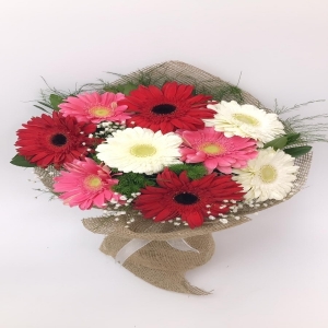  Marmaris Çiçekçi - 3 Renk Gerbera Buketi