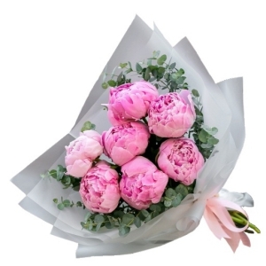  Marmaris Çiçek Gönder - Şakayık Buketi Peonies